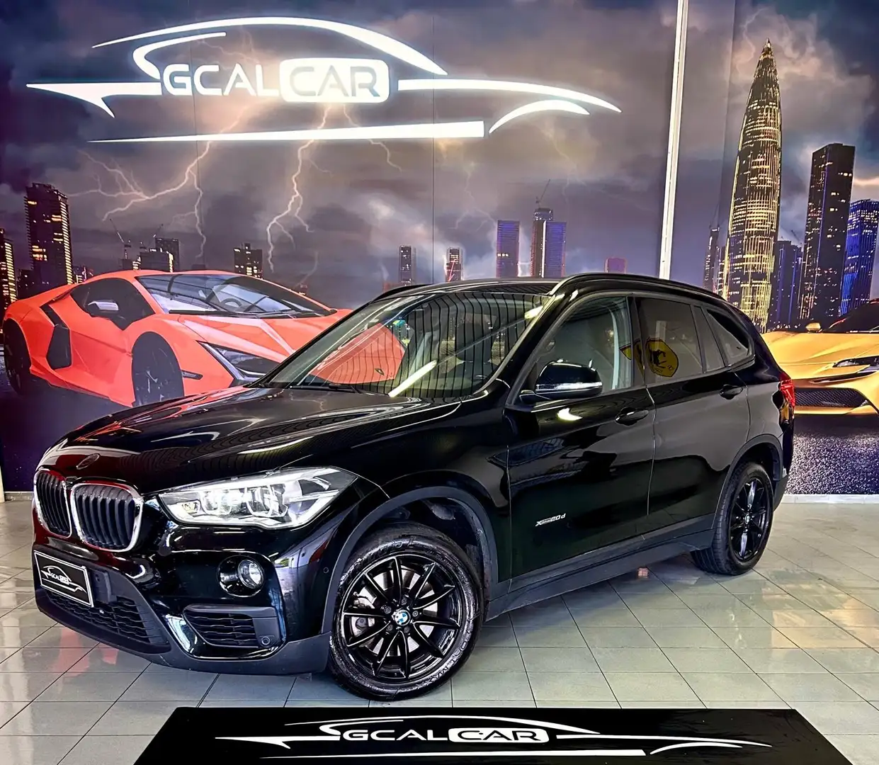 BMW X1 190CV XLINE AUTOMATICA CERTIFICATA OK PERMUTE Noir - 1