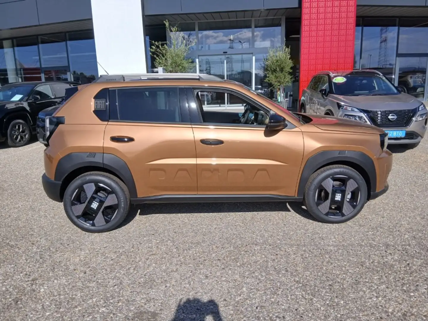 Fiat Grande Panda Benzin 1.2 T-Gen3 Benziner La Prima Braun - 2