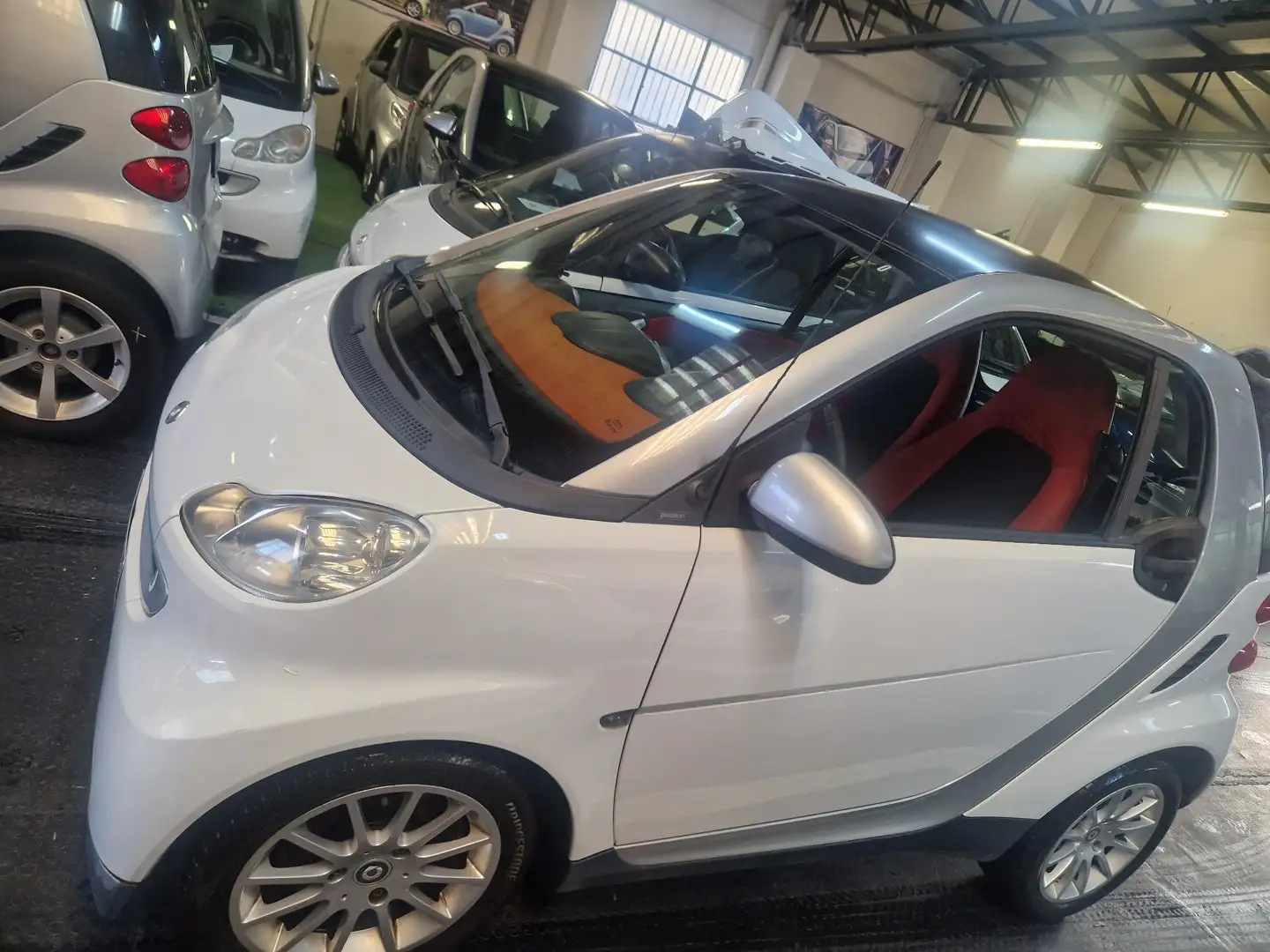 smart forTwo passion 07 motore revisionato frizione nuova garan Bianco - 2