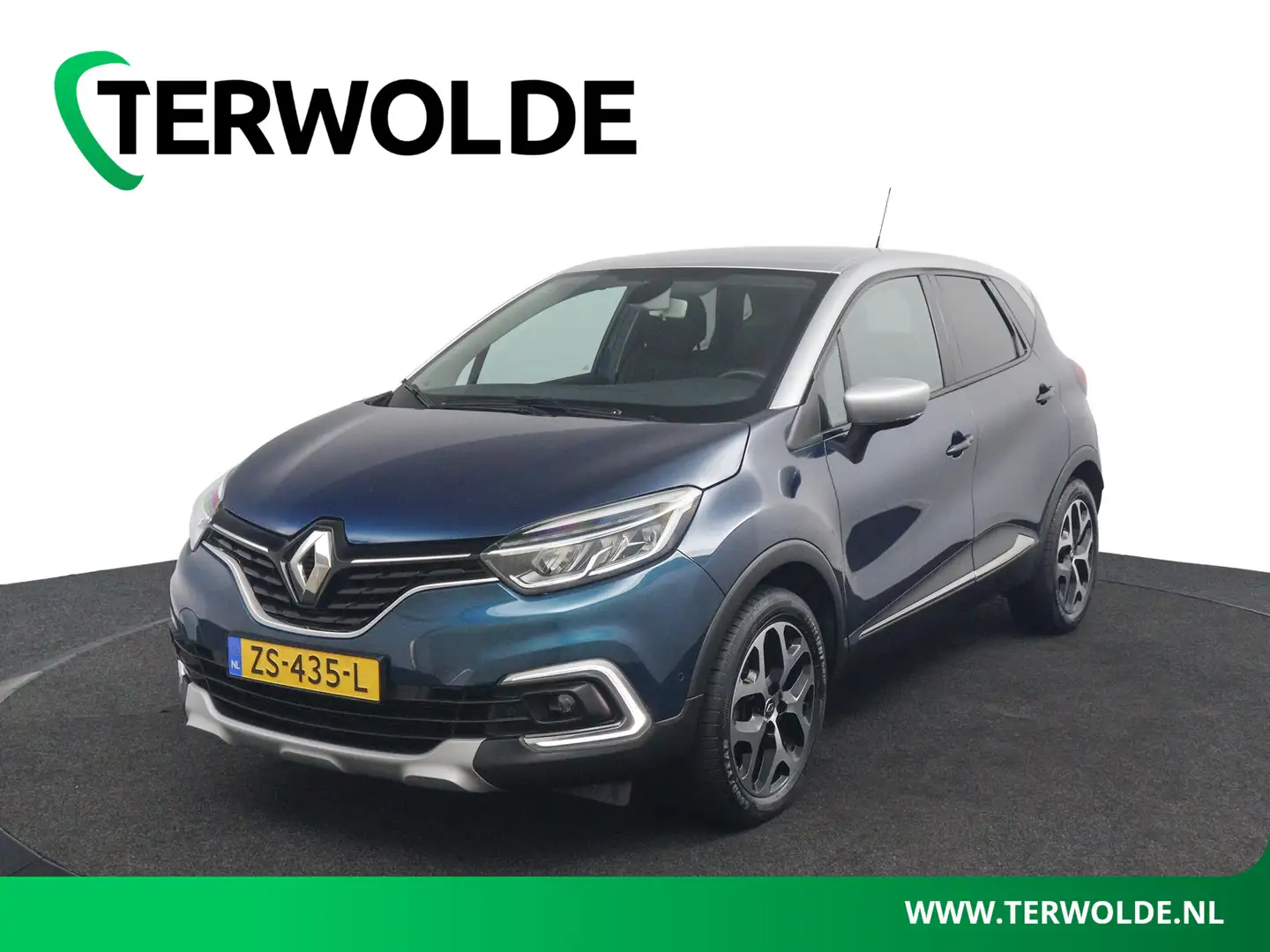 Renault Captur 0.9 TCe Intens | Origineel Nederlands | Trekhaak | Blauw - 1