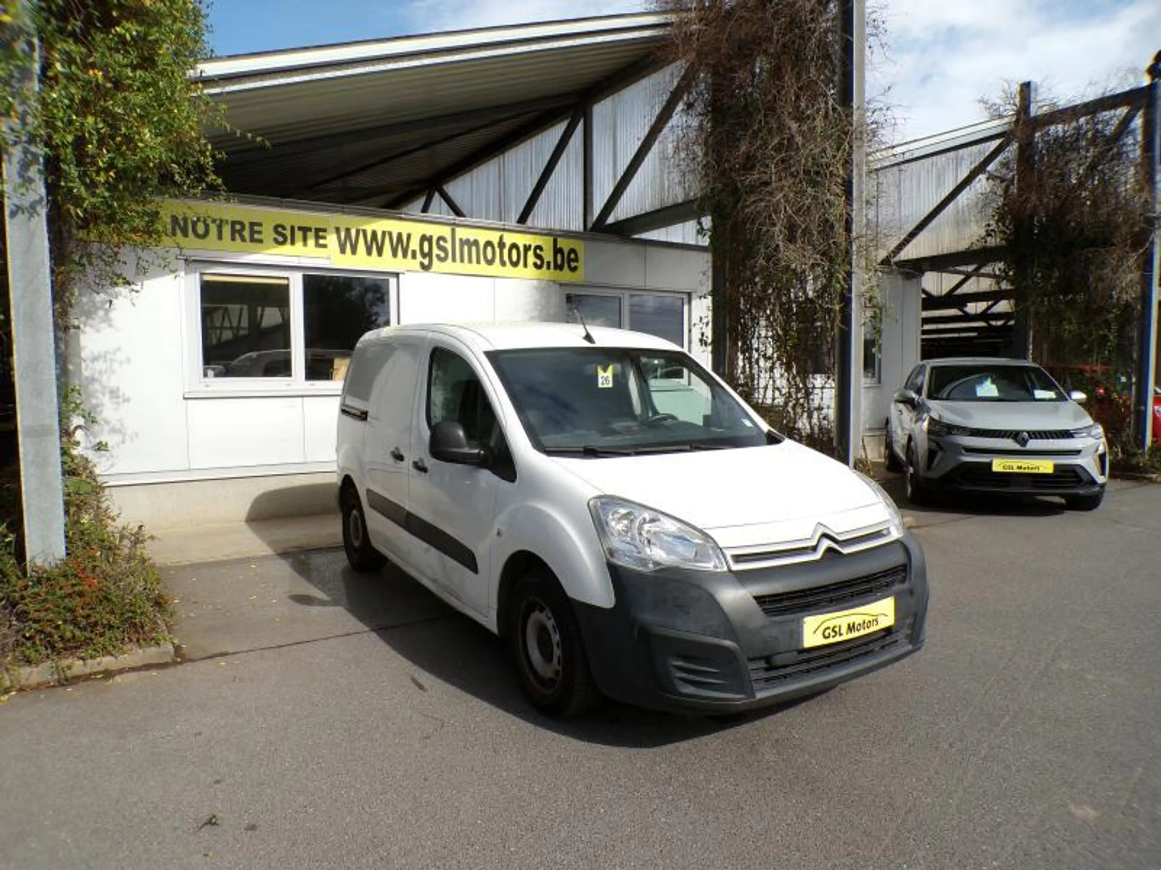 Citroen Berlingo 1.6 99cv 3 places Blanc 11/18 66898km Airco GPS — photo 3