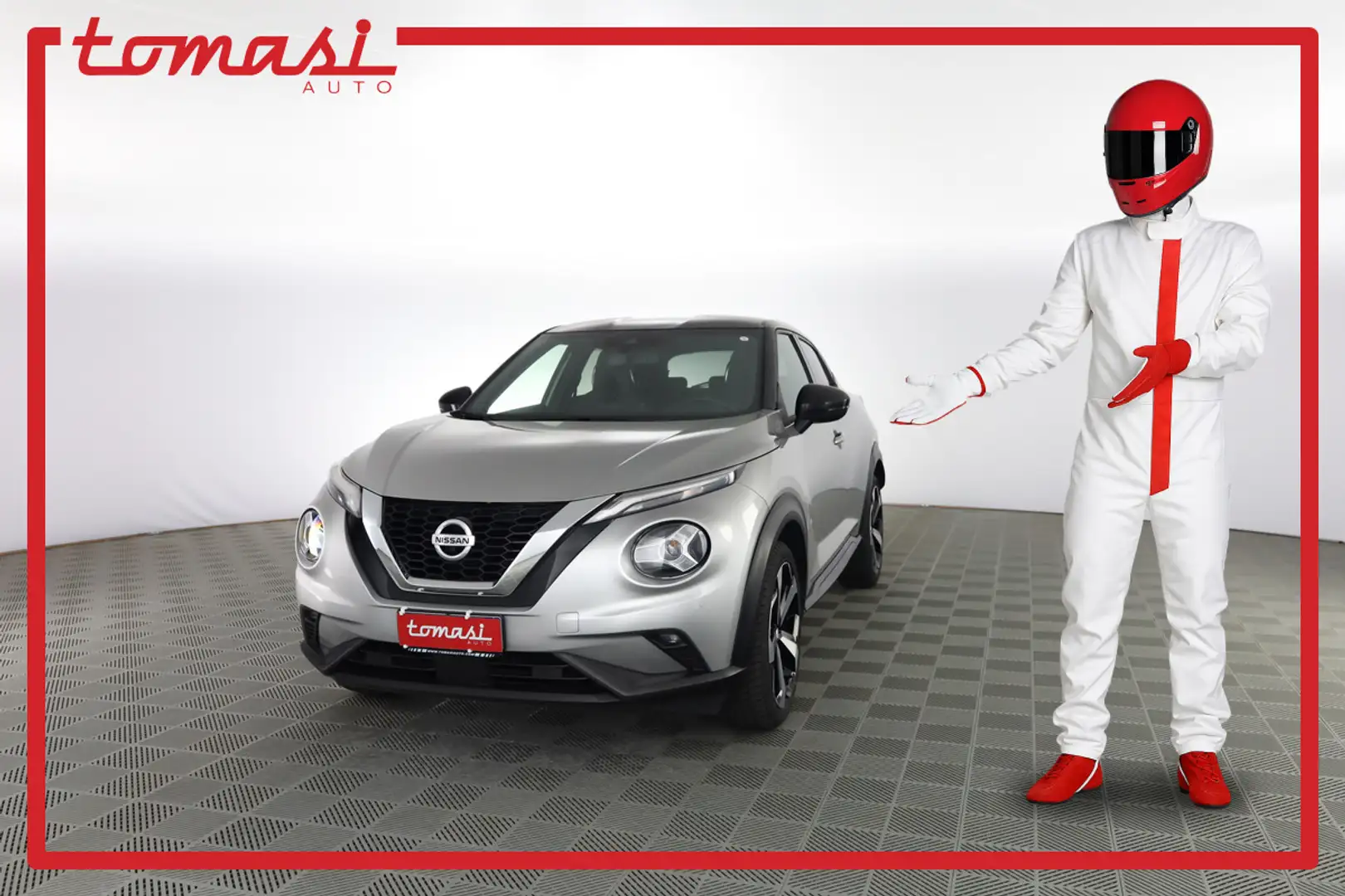 Nissan Juke Juke 1.0 DIG-T 114 CV DCT Tekna Grigio - 1