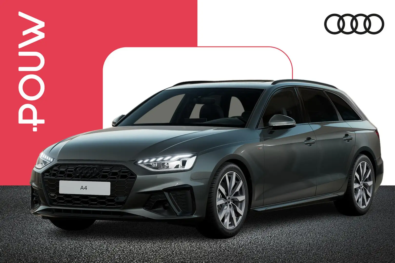 Audi A4 Avant 35 TFSI 150pk S Edition Competition | Panora Grey - 1