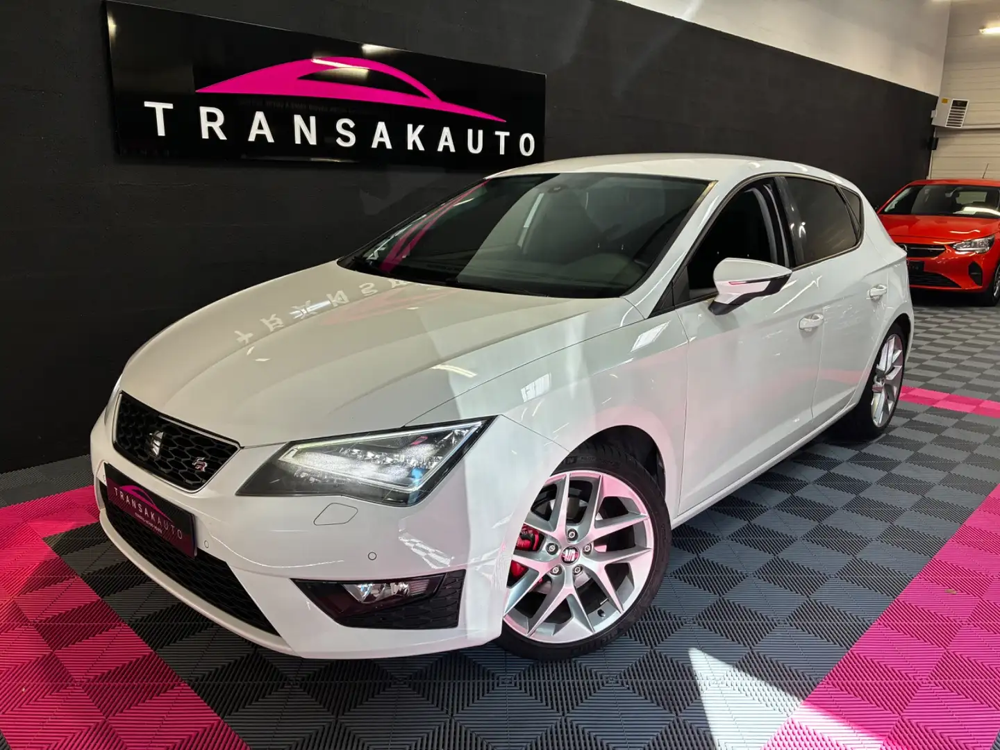 SEAT Leon FR Blanc - 1