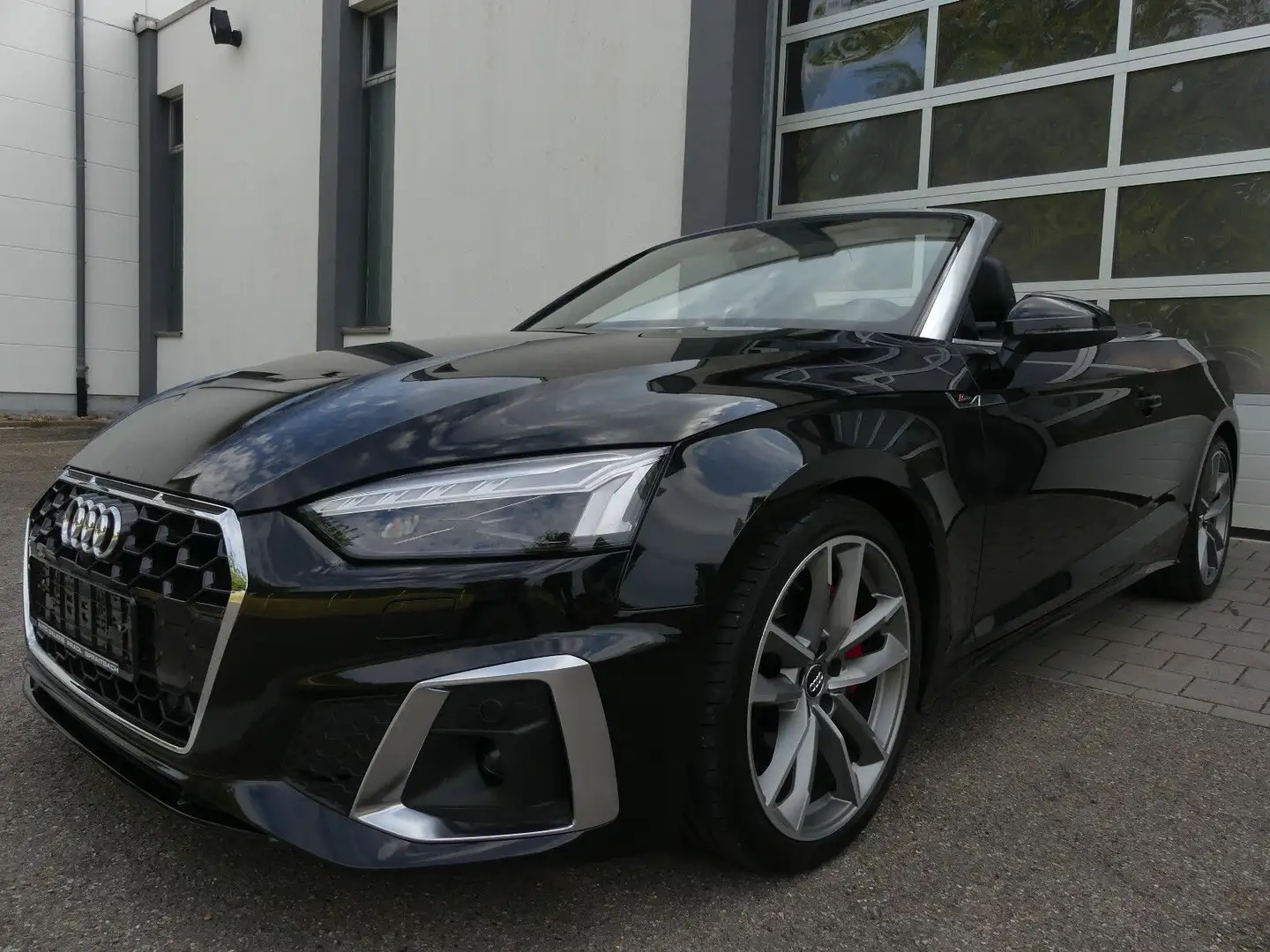 Audi A5 Cabrio 45 TFSI quattro S line Leaser/B&O/360° Nero - 1