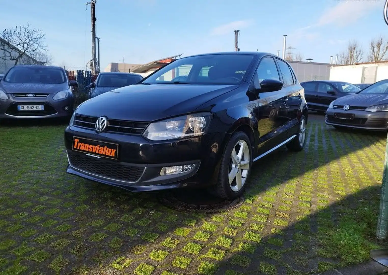 Volkswagen Polo Vw 1.6 TDI 90 CV BOITE DSG MATCH 5 PORTES Noir - 1