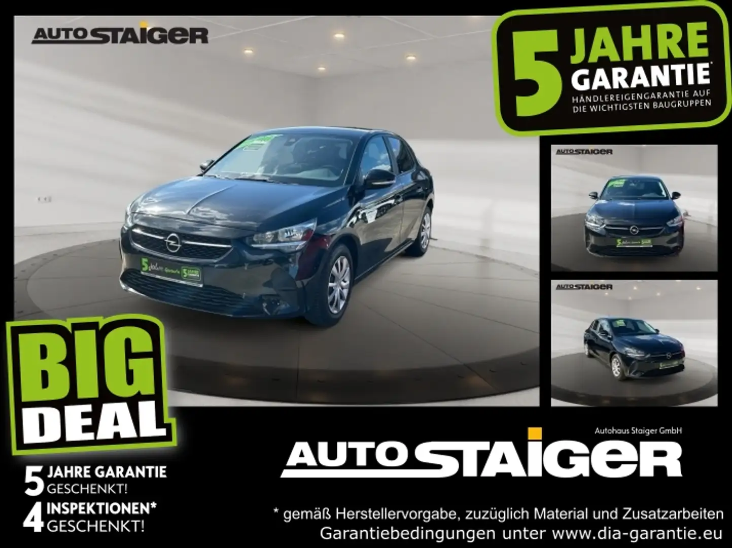 Opel Corsa Edition Winterpaket PDC, DAB+, ,... Negro - 1