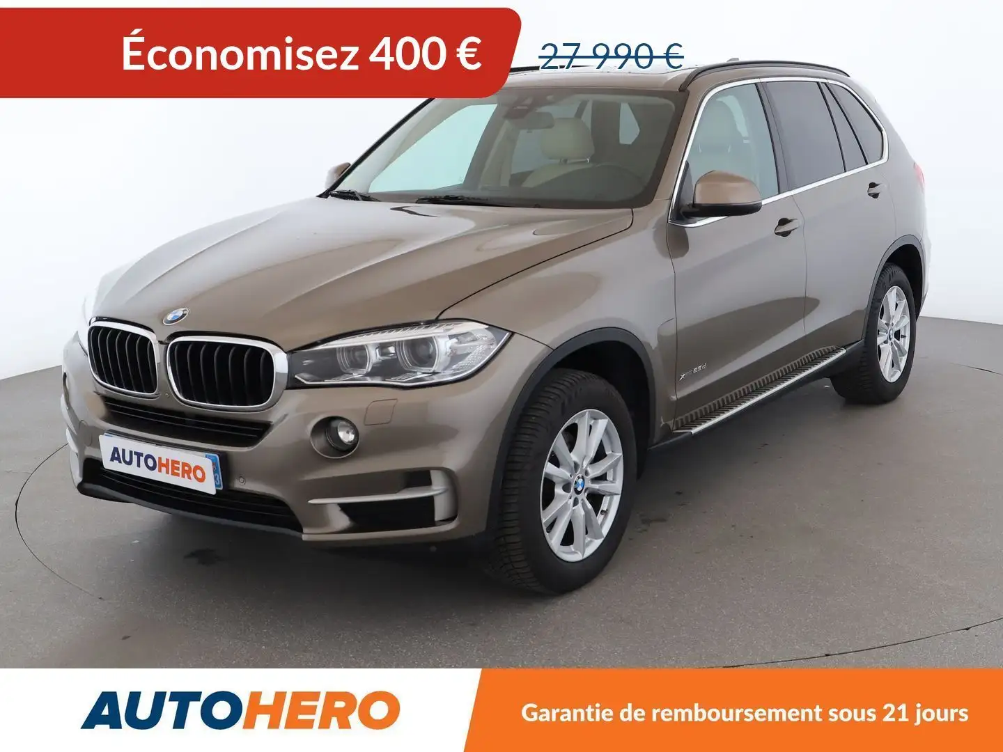 BMW X5 xDrive25d Lounge Plus BVA8 Gri - 1