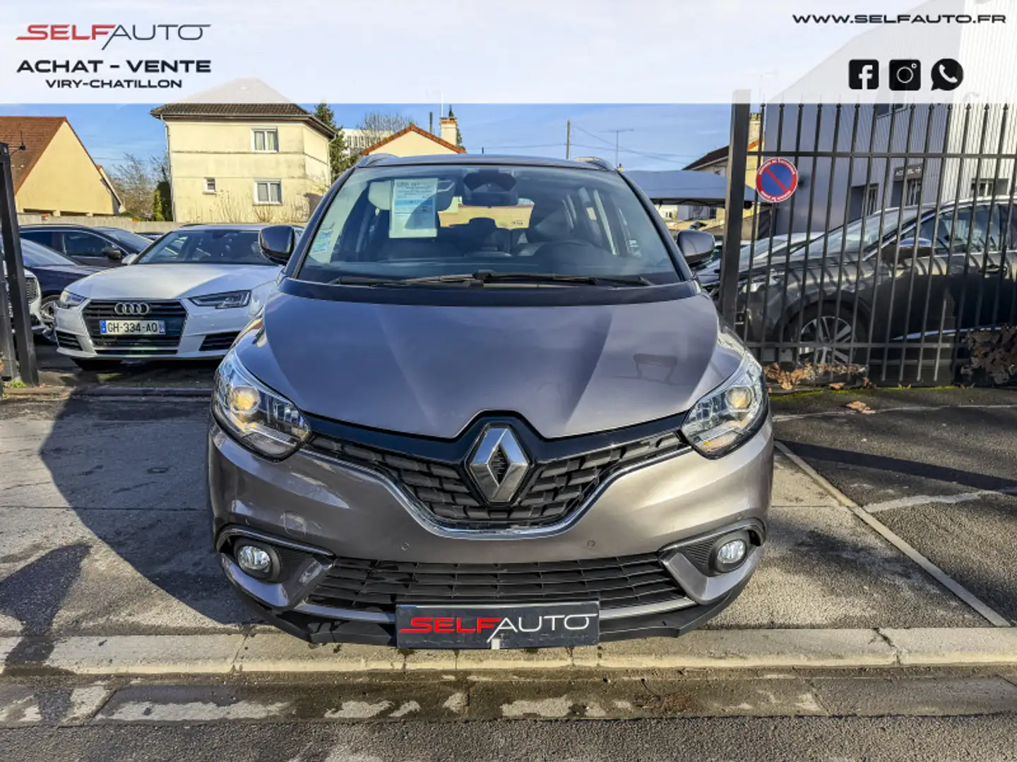 Renault Grand Scenic 1.5 DCI 110CH ENERGY BUSINESS EDC 7 PLACES Gris - 2