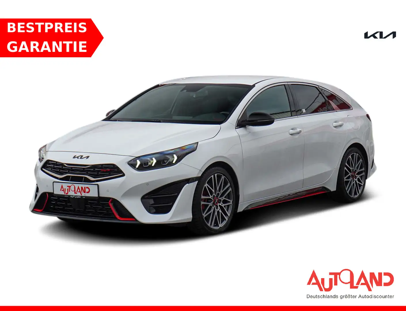 Kia ProCeed / pro_cee'd ProCeed 1.6 T-GDI GT Aut. LED Navi Sitzheizung Weiß - 1