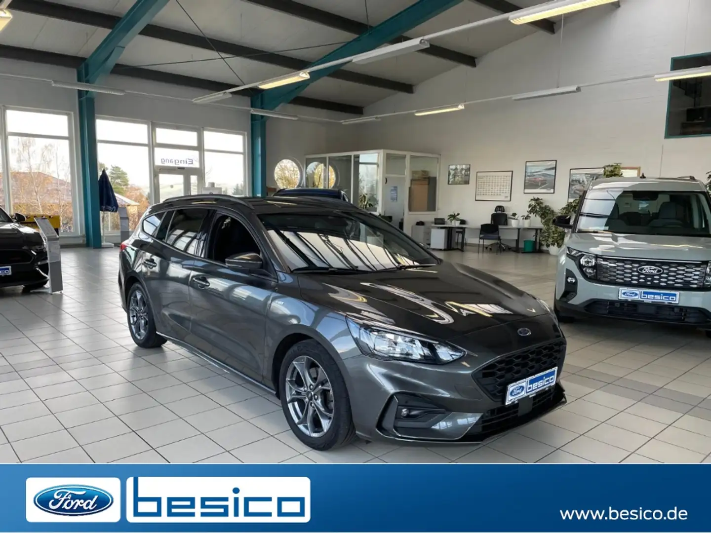 Ford Focus ST-Line+AHK+B&O+PDC+NAV+DAB+Tempomat+LMF+ Grau - 1