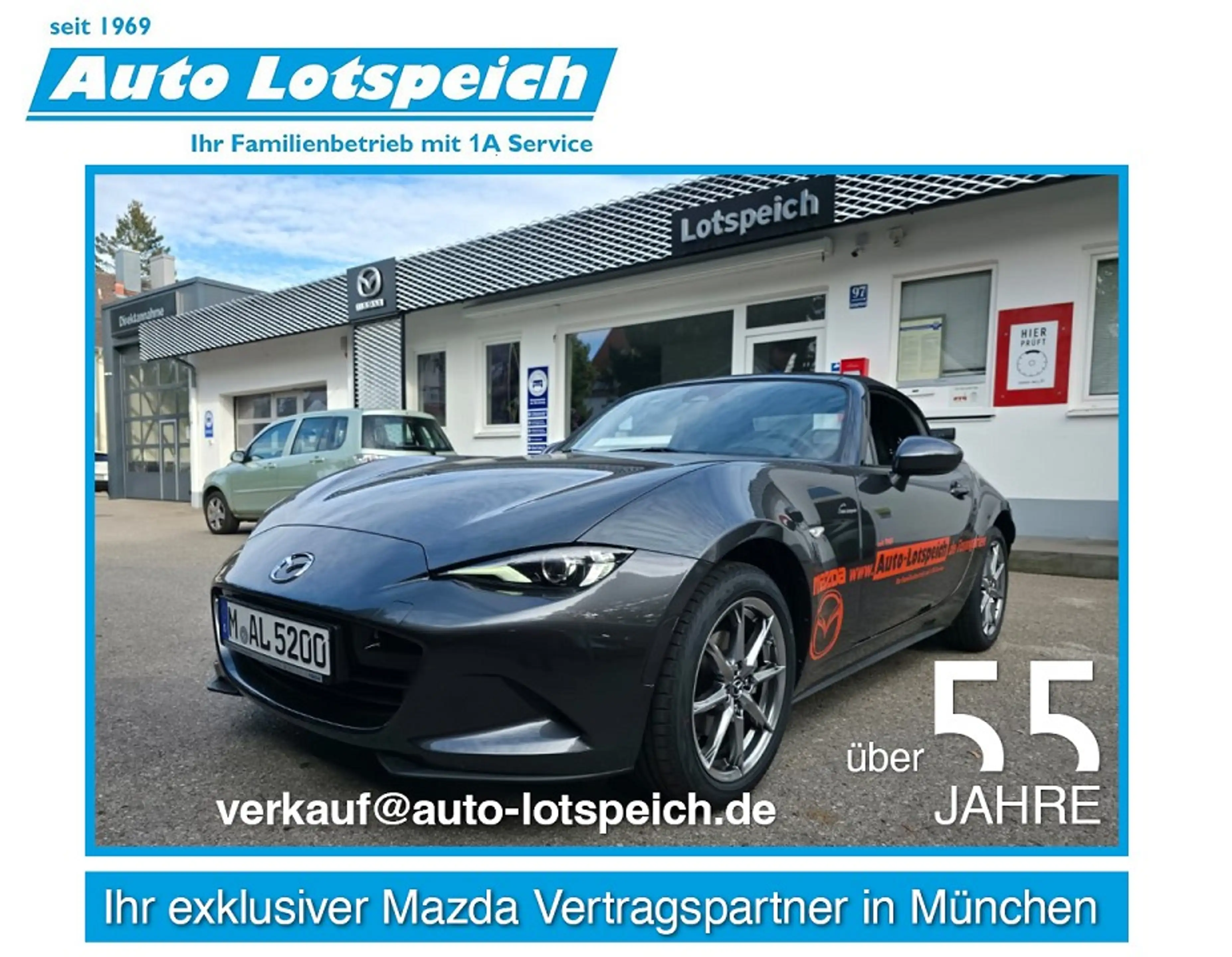 Mazda MX-5 1.5L SKYACTIV-G (132 hp) MX-5 Exclusive,Rückfahrka