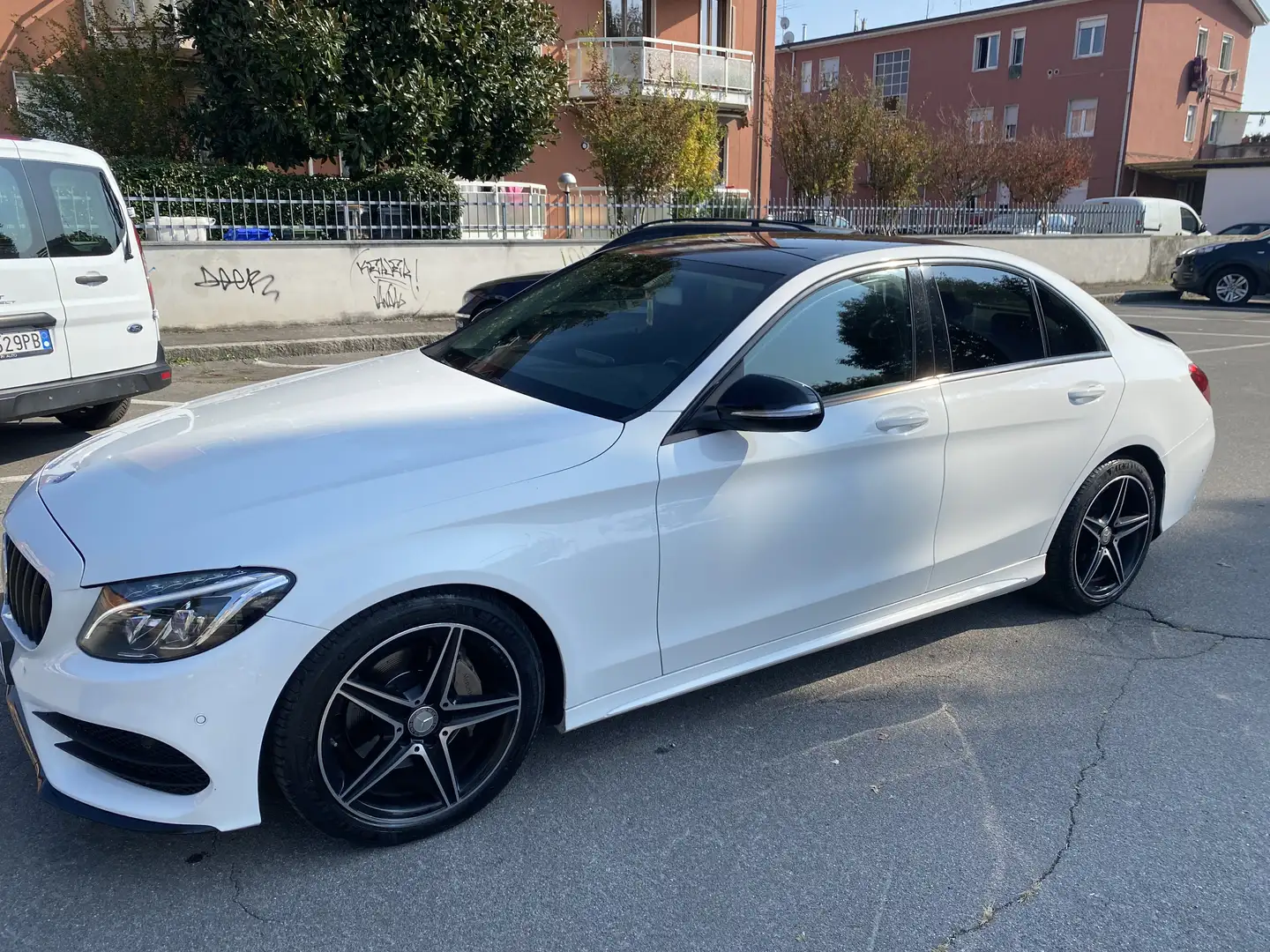 Mercedes-Benz C 220 d (bt) bluetec auto Bianco - 1