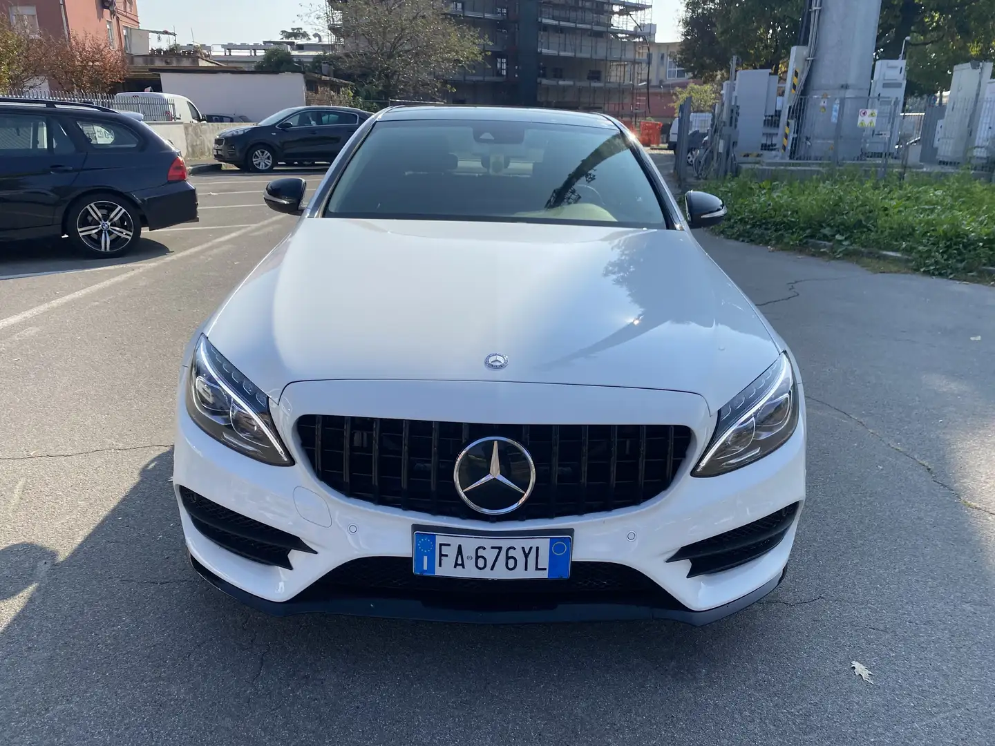 Mercedes-Benz C 220 d (bt) bluetec auto Bianco - 2