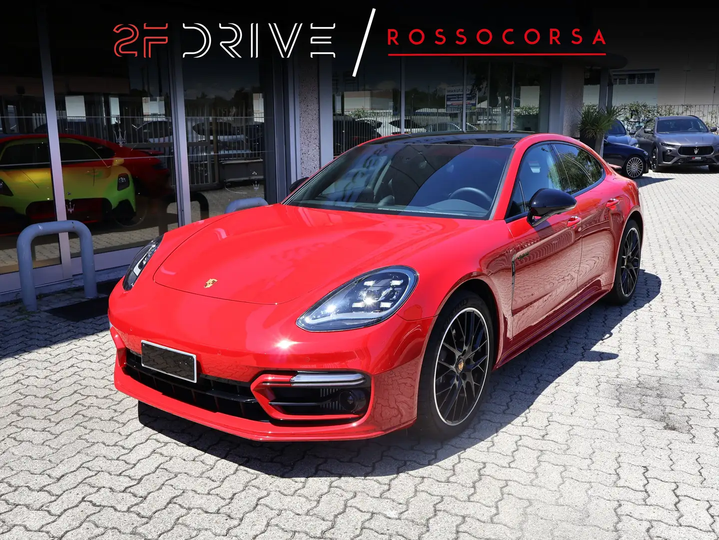 Porsche Panamera 2.9 4 E-Hybrid Rojo - 1