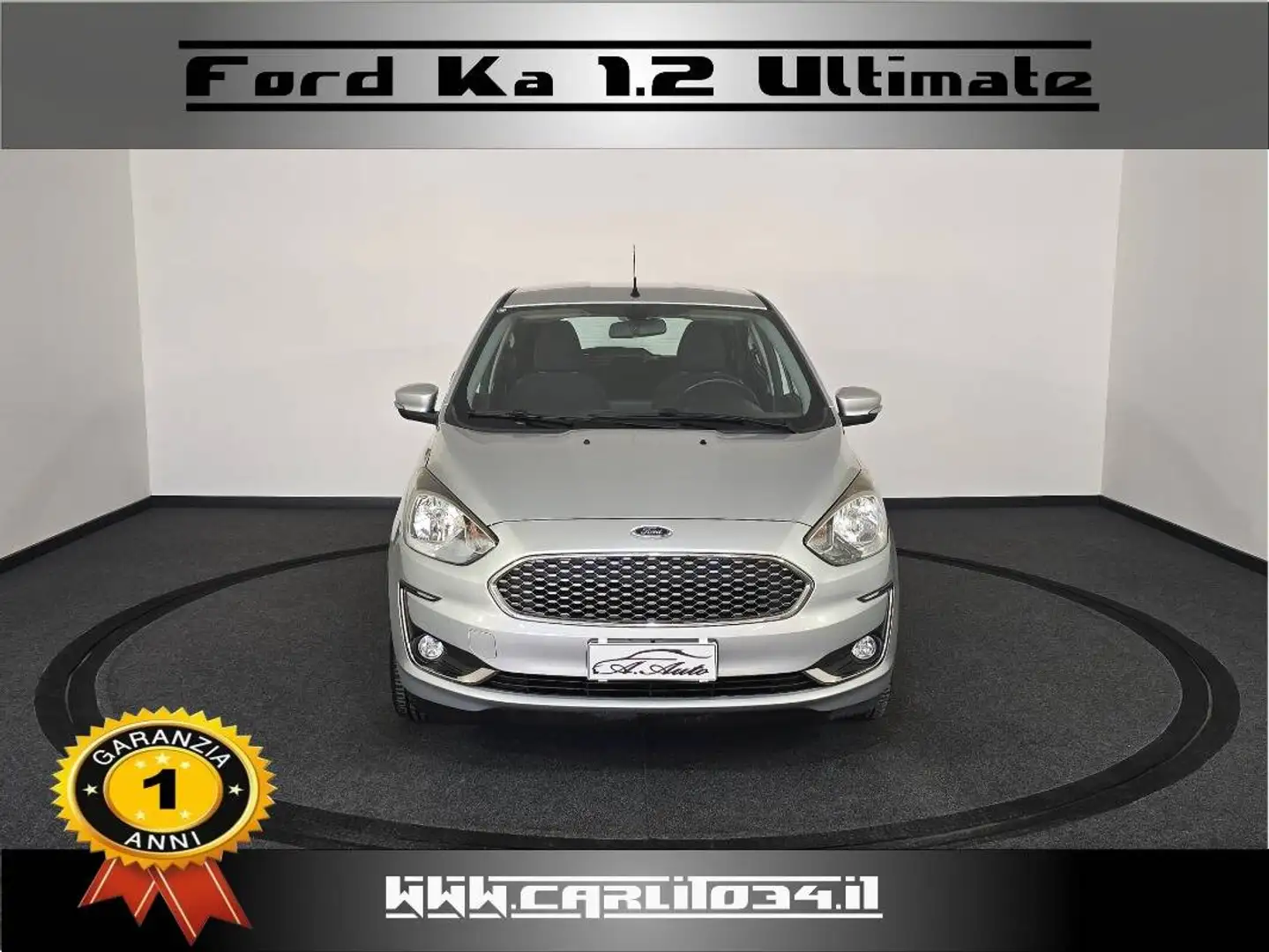 Ford Ka/Ka+ 1.2 Ultimate 85cv my18 Plateado - 1