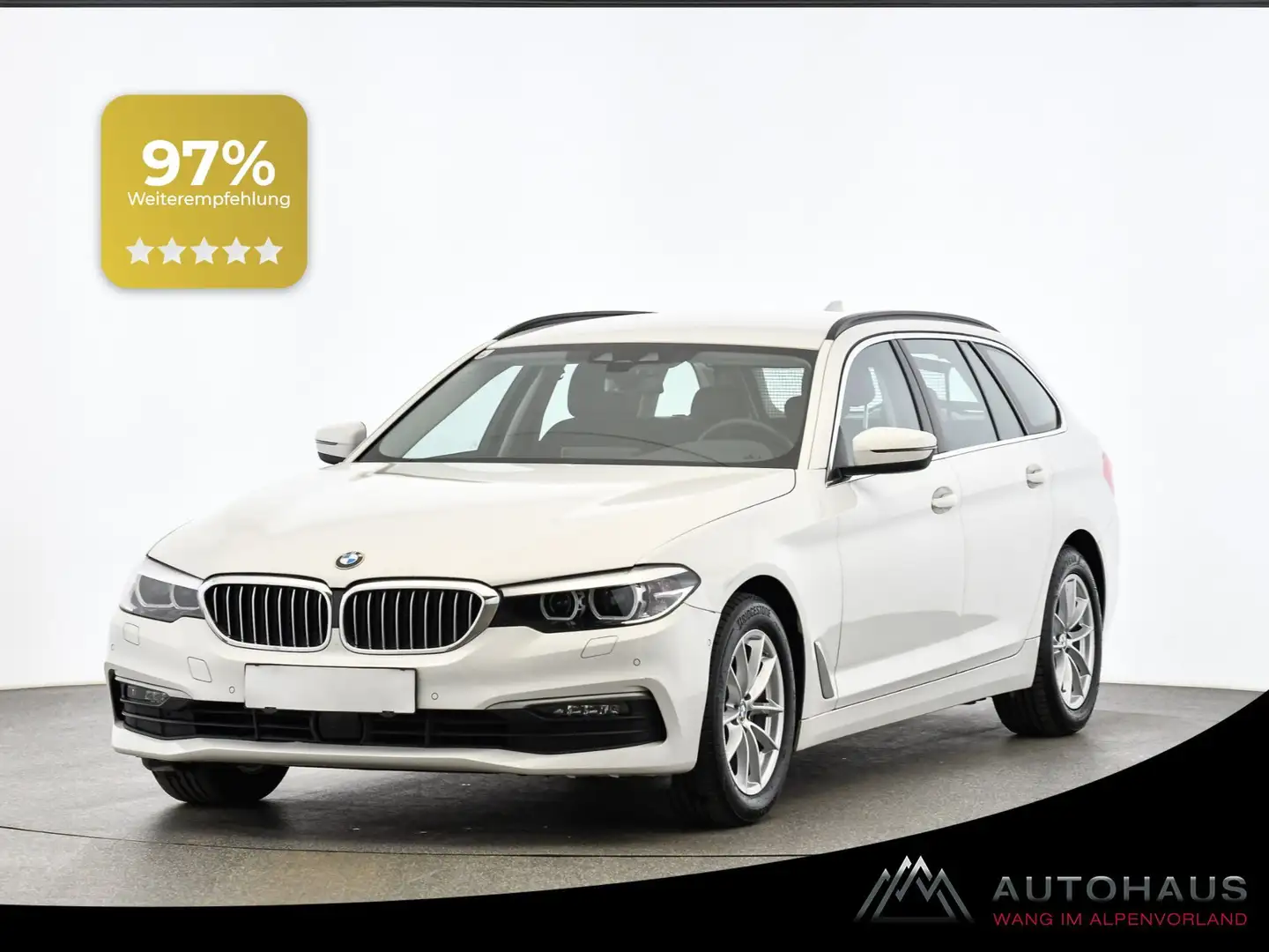BMW 520 d Touring Aut. ***LED | AHK-schwenkbar *** Blanc - 1