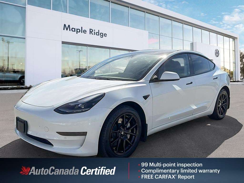 used 2022 Tesla Model 3 car, priced at $33,745