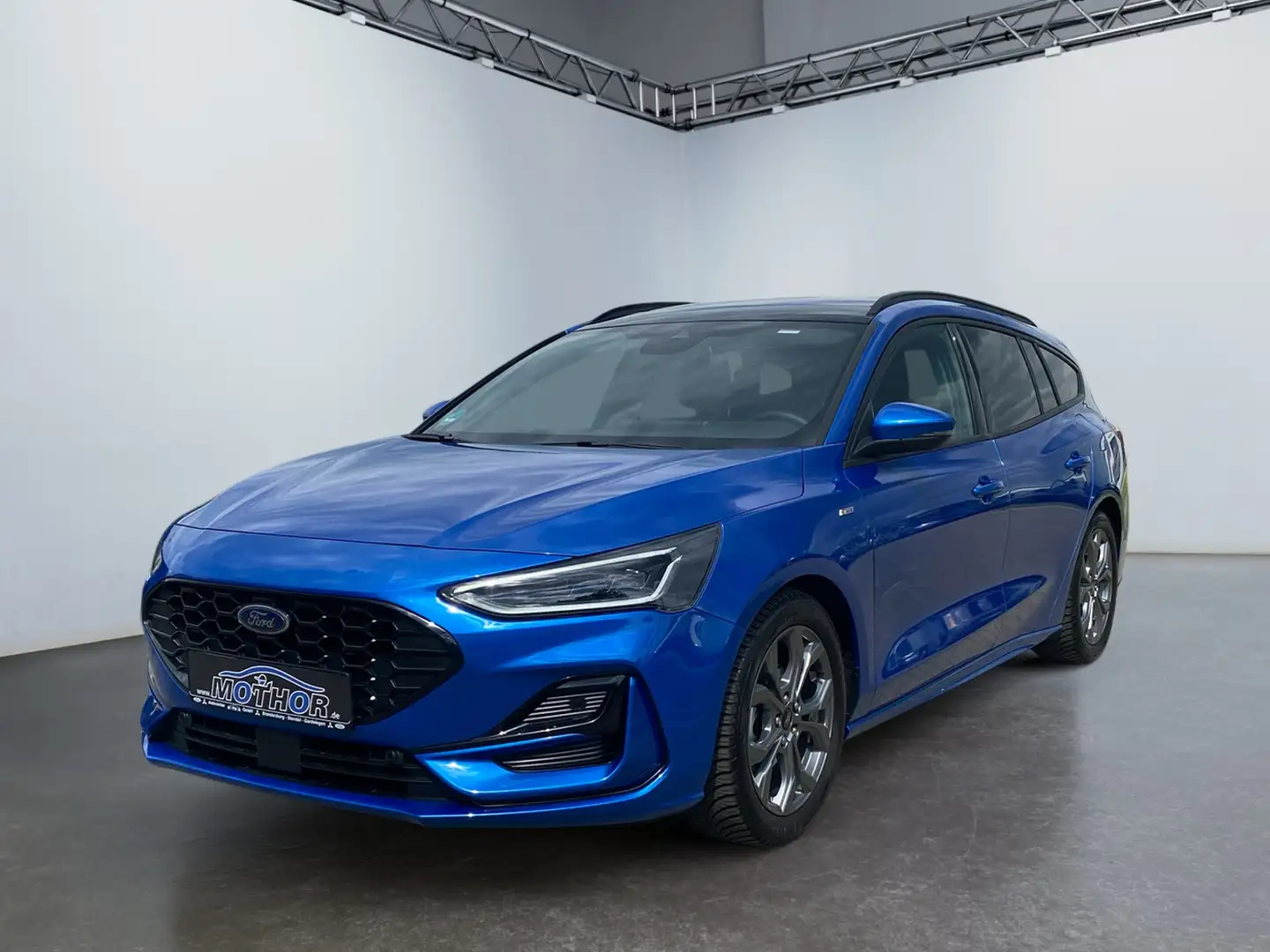 Ford Focus Turnier ST-Line 1.0 EcoBoost TEMP PDC SHZ Blu/Azzurro - 2