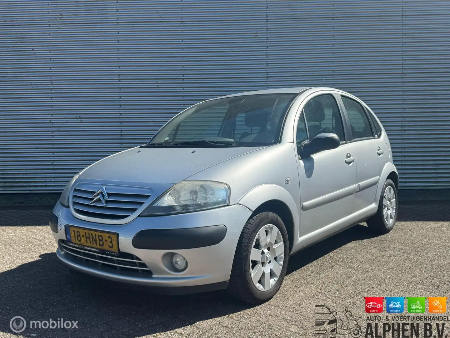 Citroen C3 1.4i-16V Exclusive- nap - airco - lage km Gris - 1