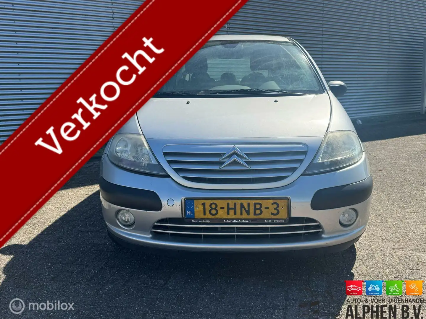 Citroen C3 1.4i-16V Exclusive- nap - airco - lage km Szary - 2