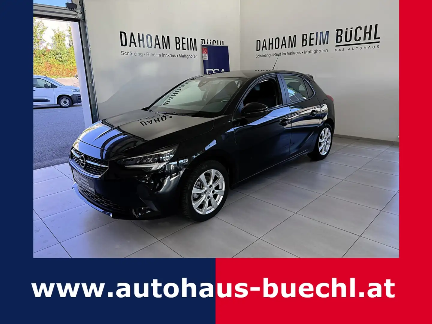 Opel Corsa 1,2 Edition Aut. Schwarz - 1