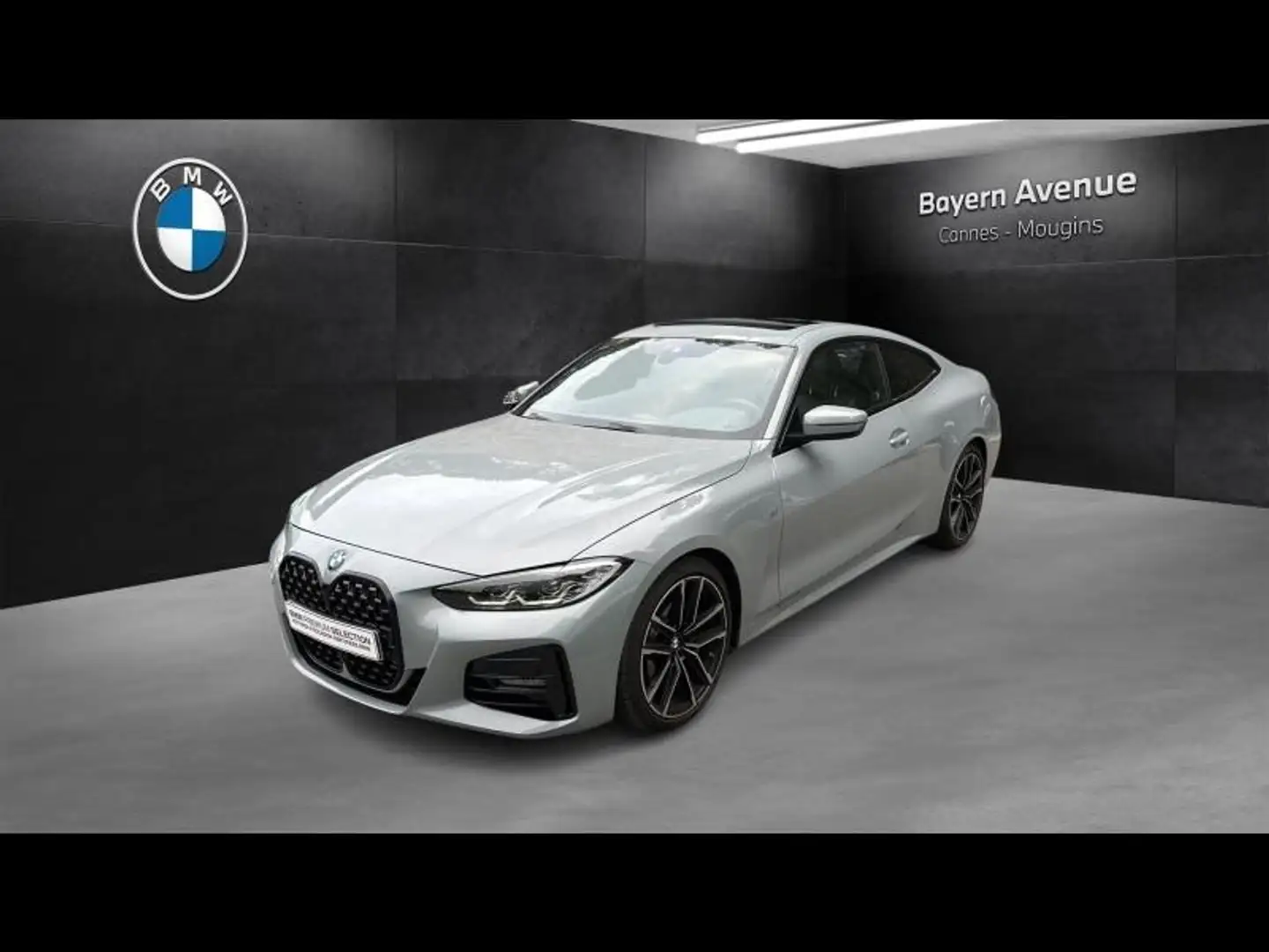 BMW 420 420dA 190ch M Sport Gris - 1