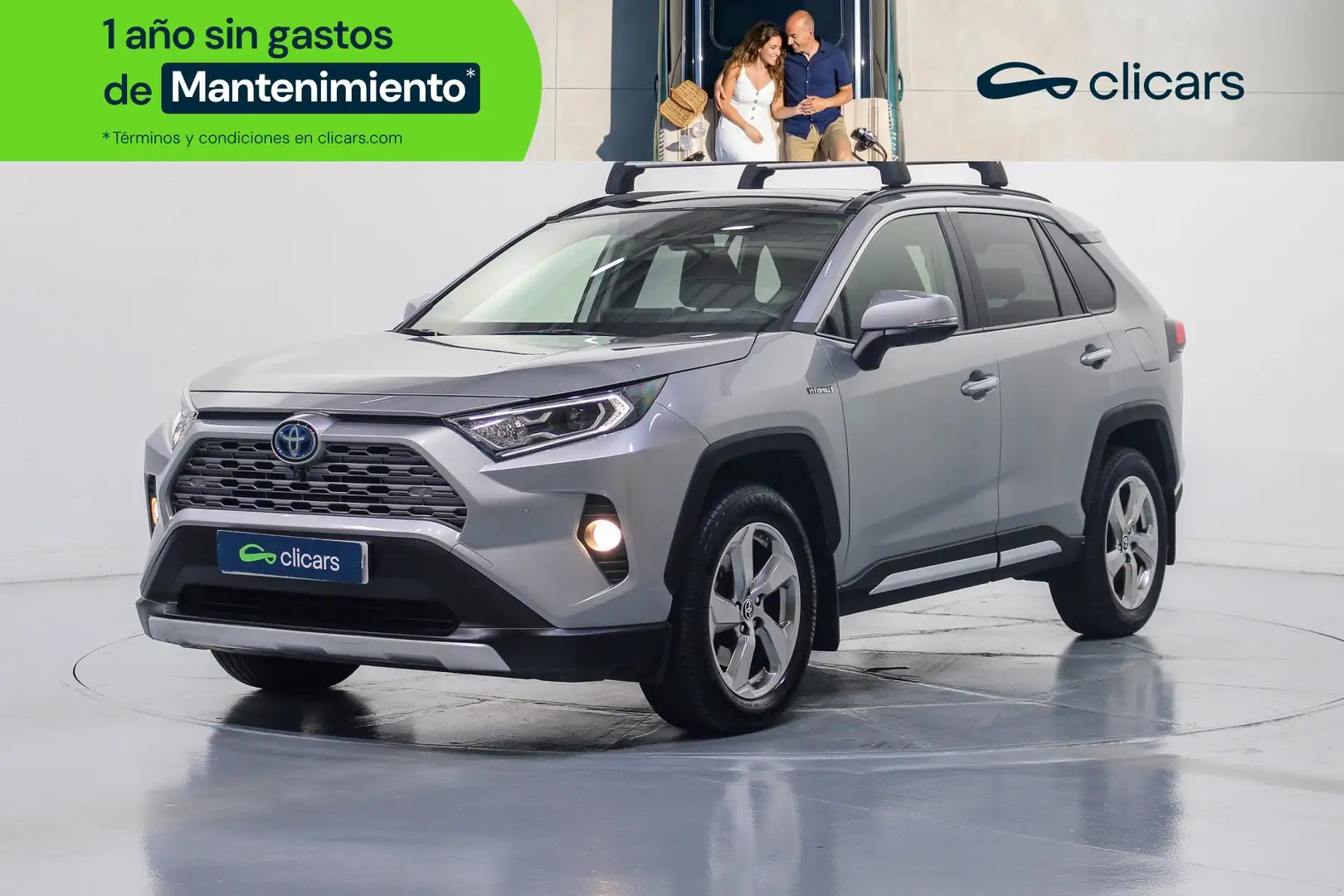 Toyota RAV 4 2.5 hybrid 4WD Luxury Plateado - 1