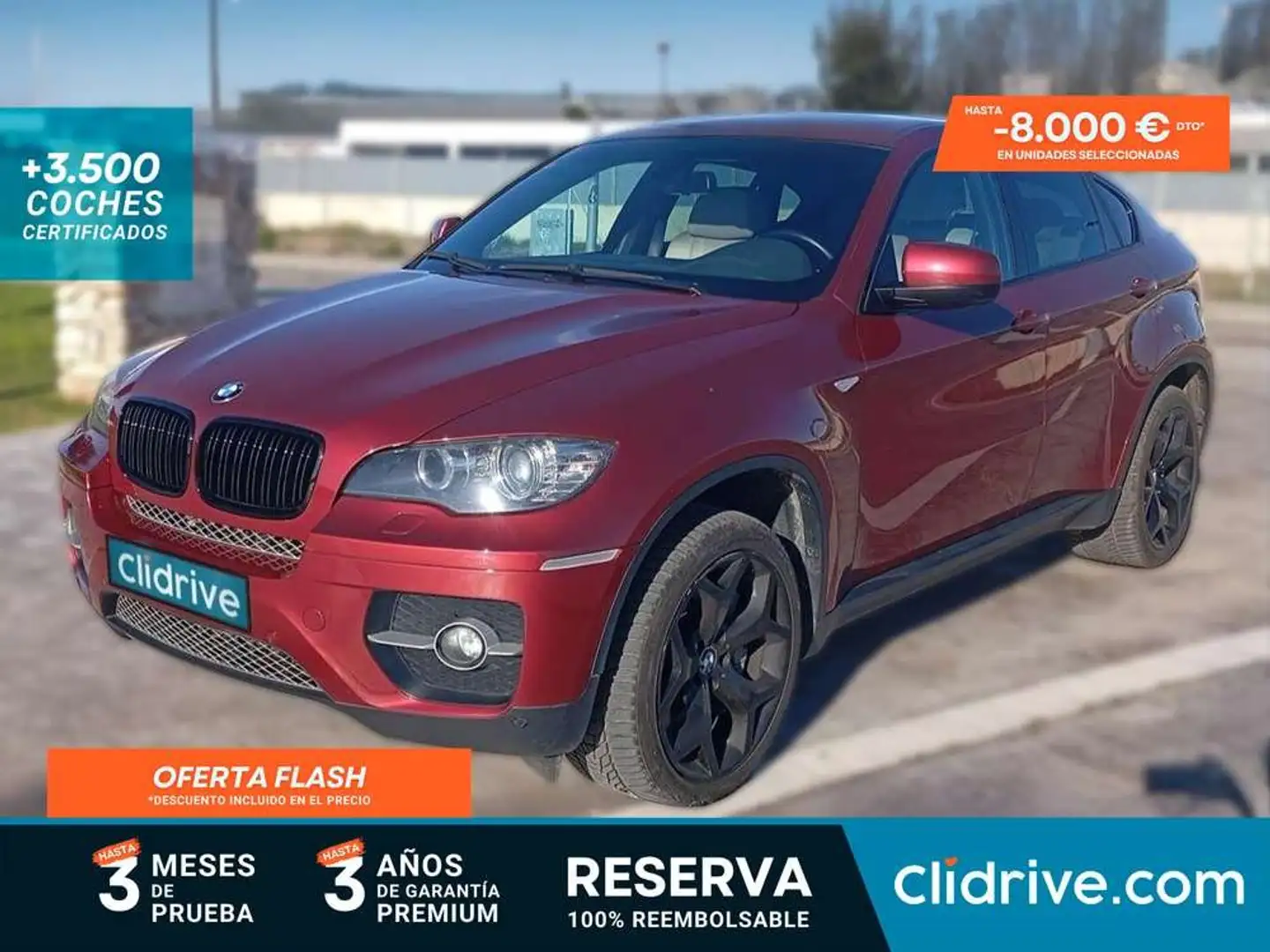 BMW X6 xDrive 50iA Rojo - 1