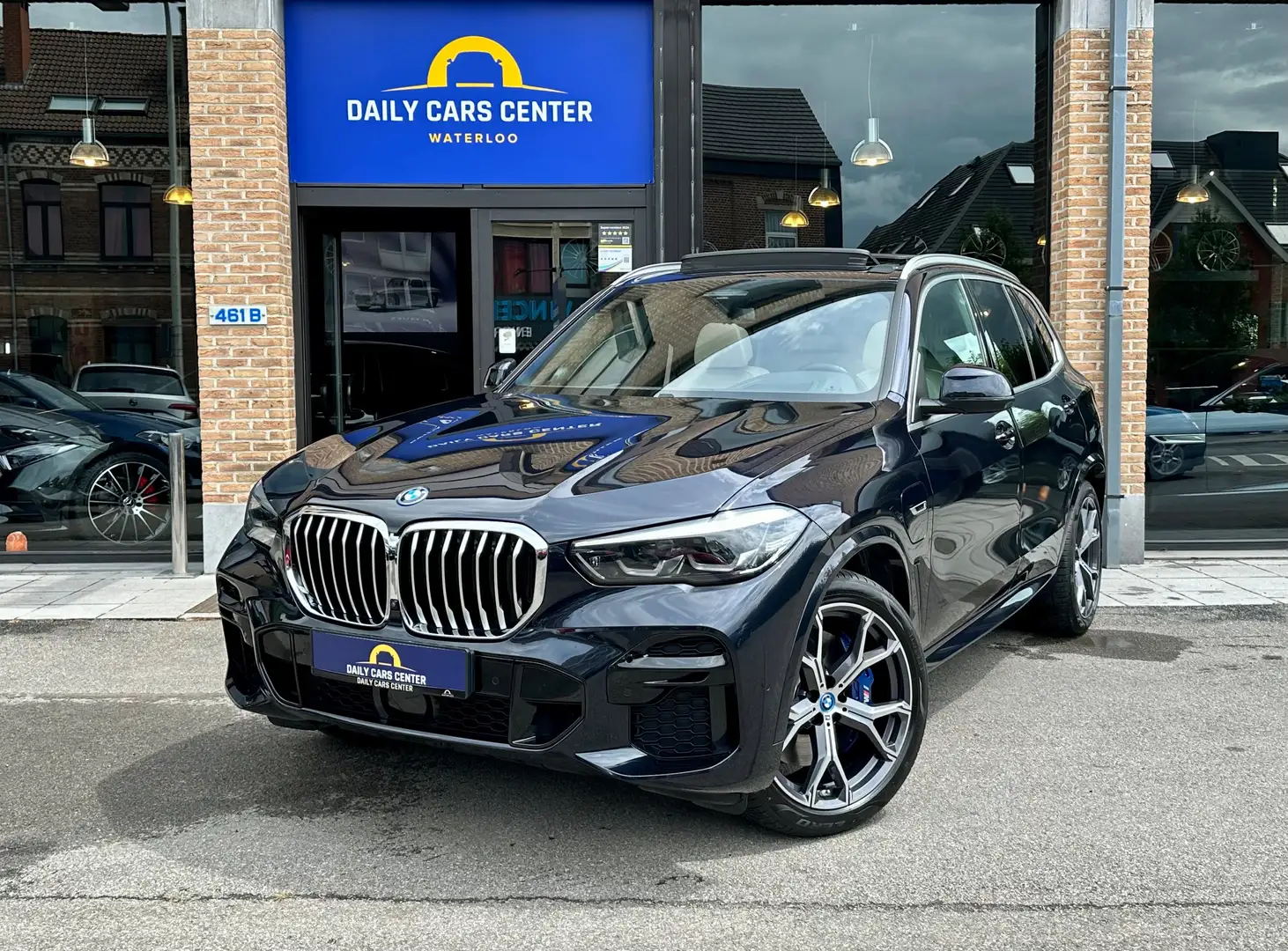 BMW X5 3.0A xDrive45e I M sport I Pano I 323 cv HUD I LED Bleu - 1