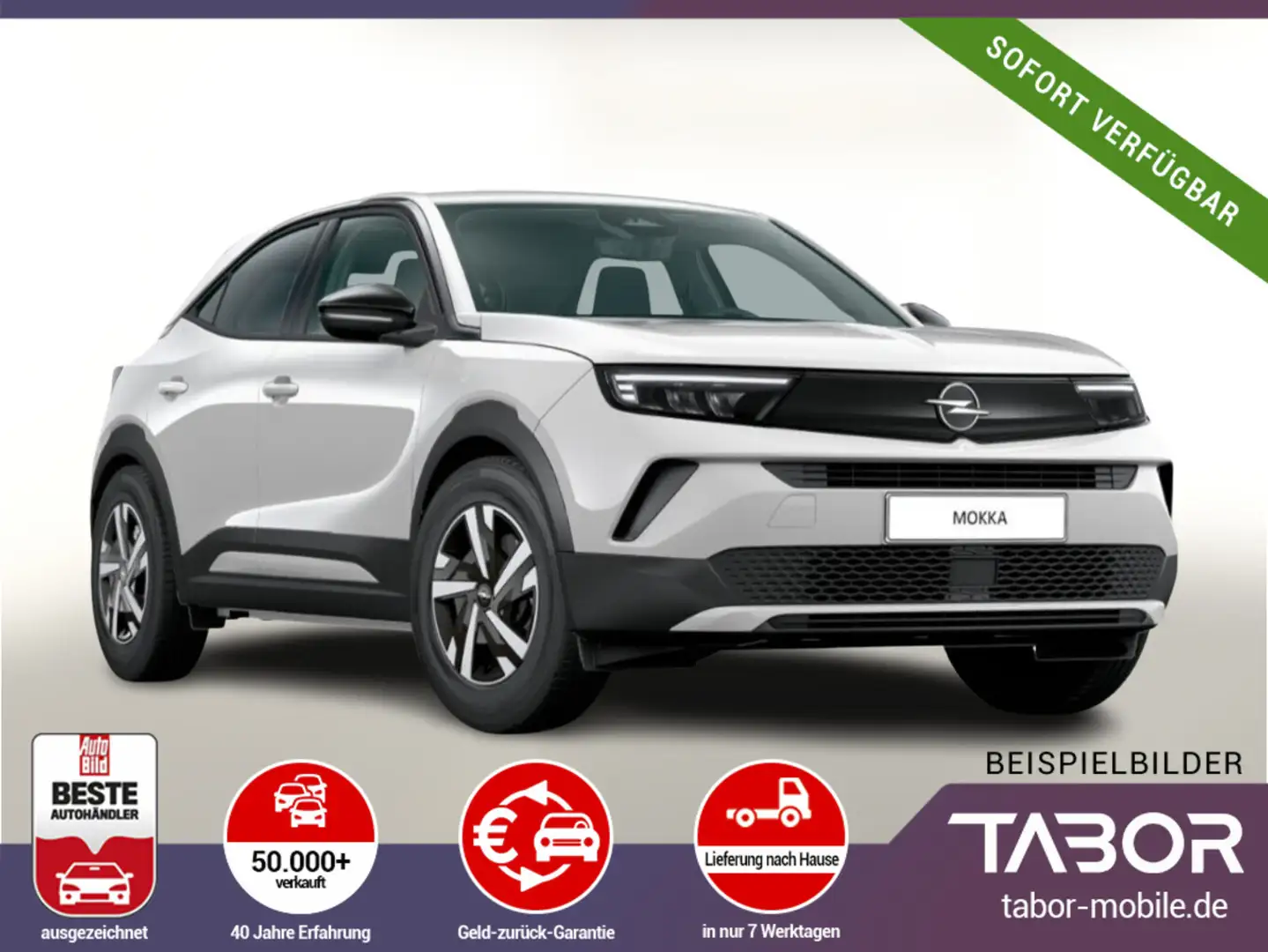 Opel Mokka 1.2 136 TechP Nav Kam SHZ Keyl LHZ UVP-34%* Weiß - 1