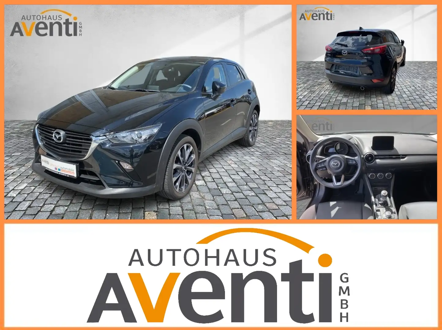 Mazda CX-3 Advantage Kamera*Navi*Apple*SHZ*PDC*Tempomat Noir - 1