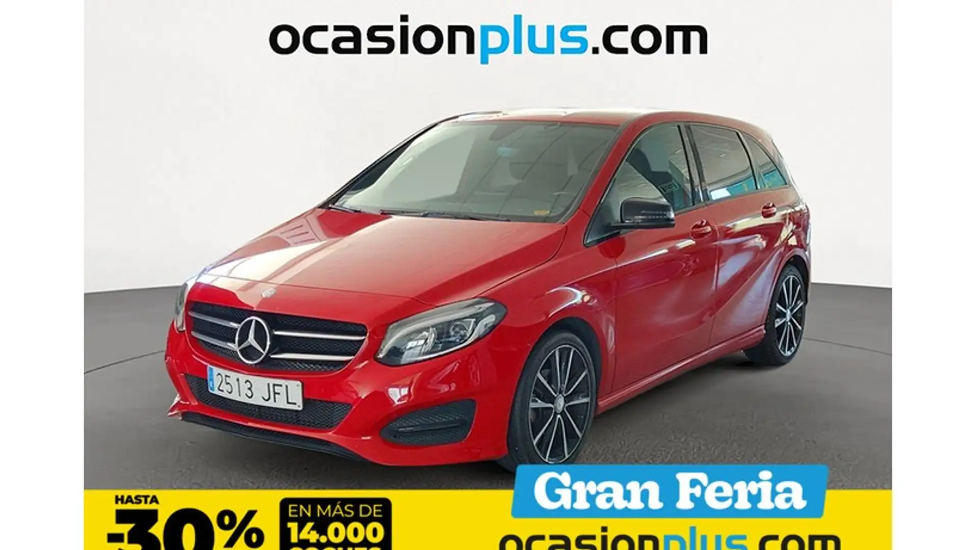 Mercedes-Benz B 180 CDI 7G-DCT Rojo - 1