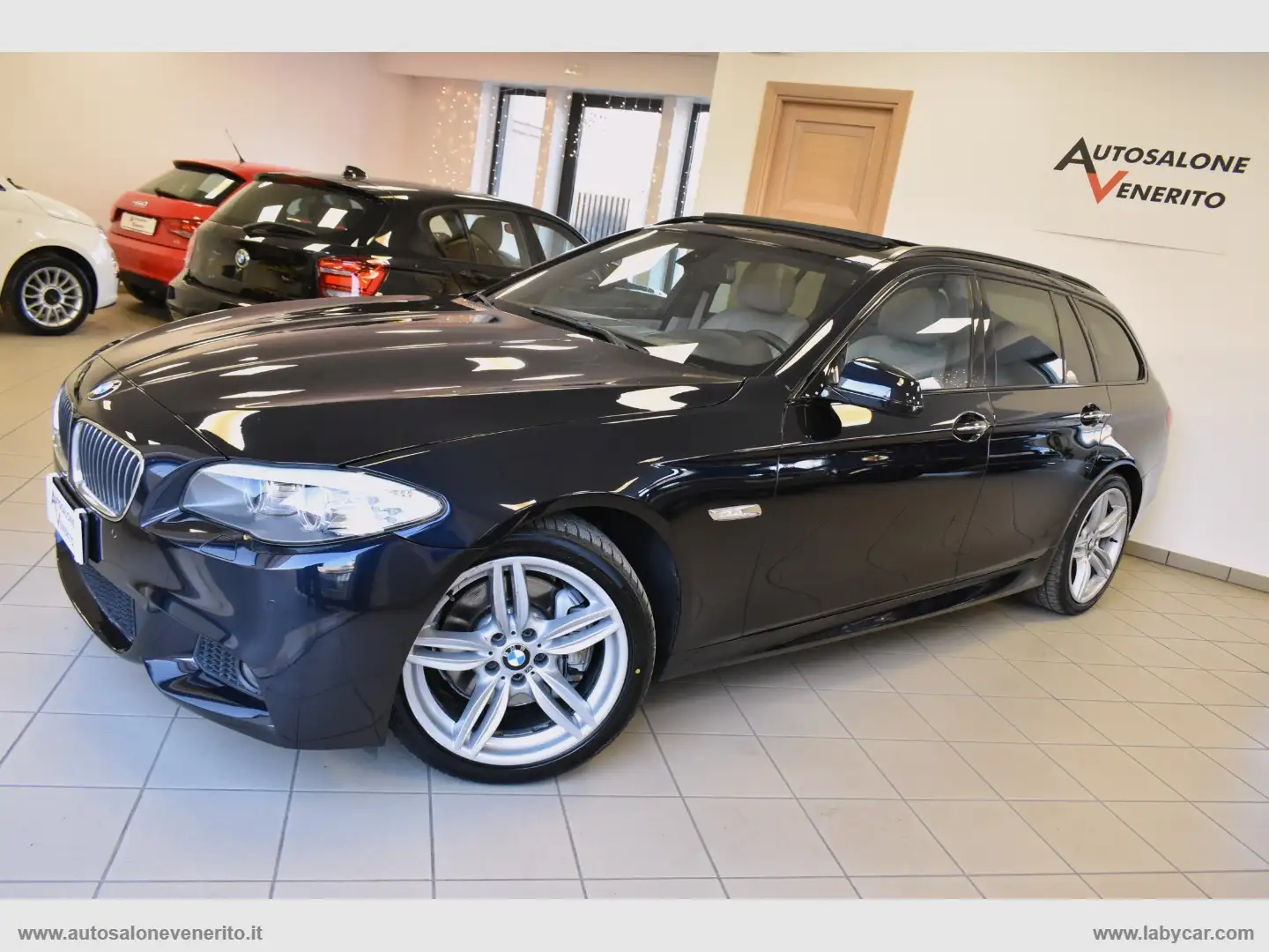 BMW 525 525d xDrive Touring Msport Bleu - 1