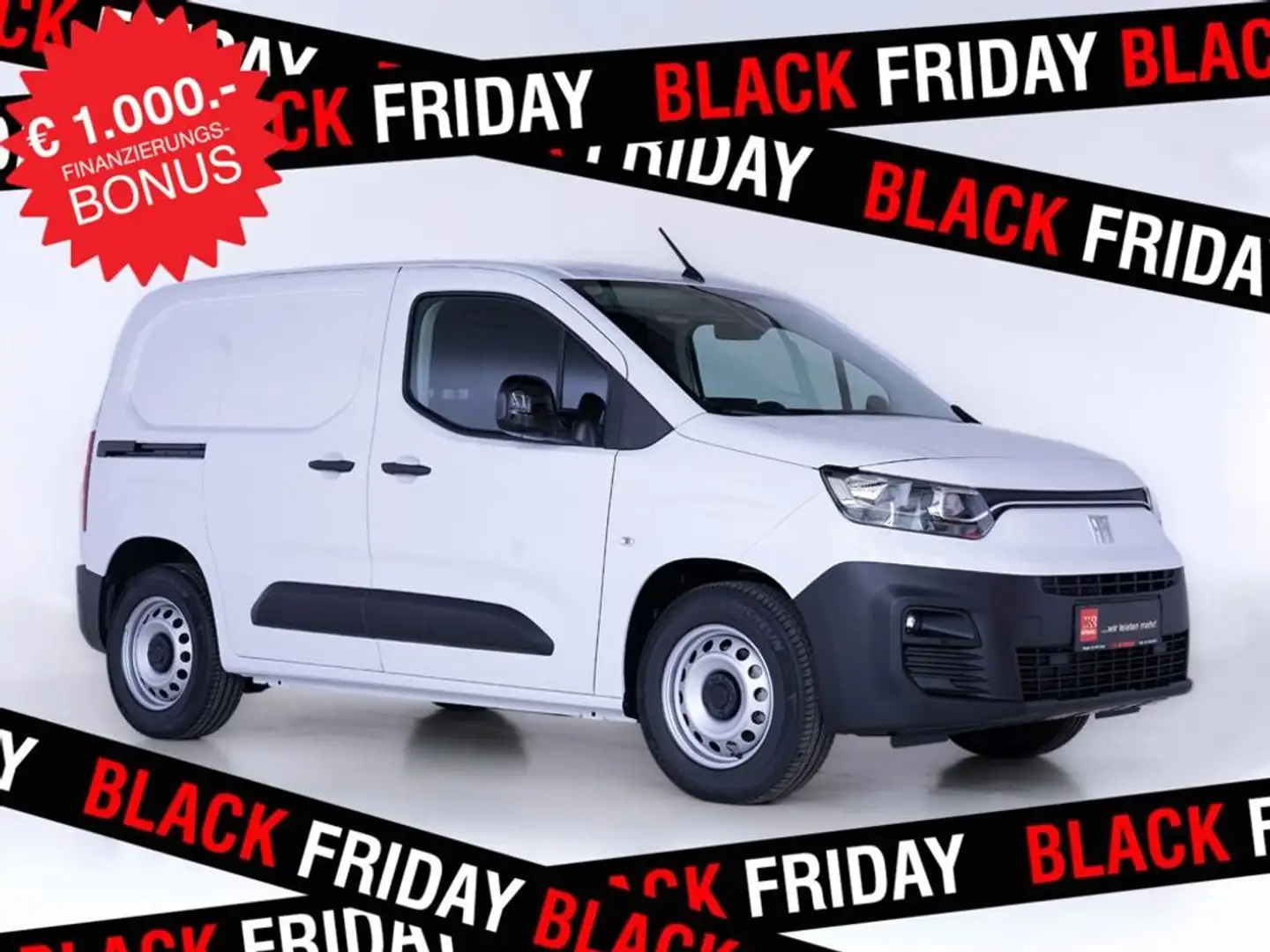 Fiat Doblo e-Kastenwagen 50 kWh L1 -BLACK FRIDAY WEEK- Weiß - 1