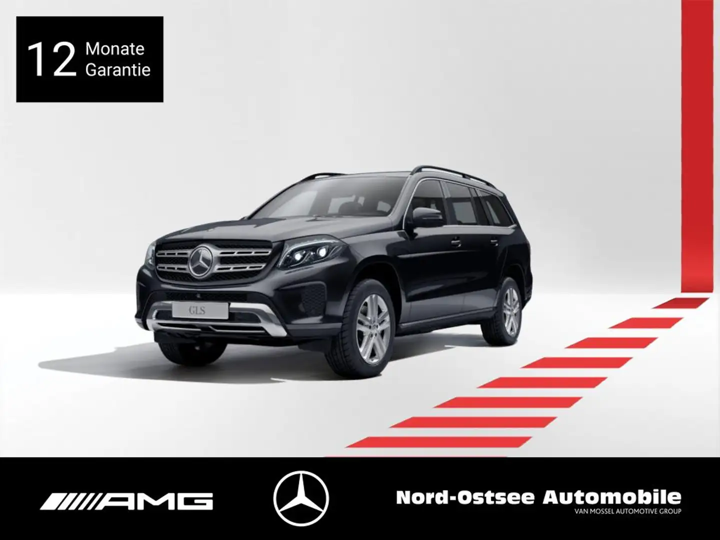 Mercedes-Benz GLS 350 d 4M STDHZG 360° COMAND AHK AIRMATIC LED Чорний - 1