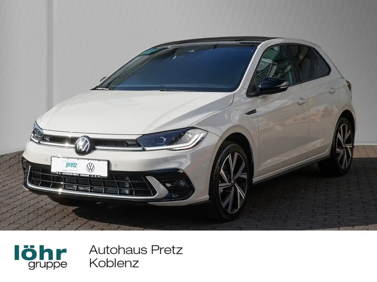 Volkswagen Polo 1.0 TSI DSG R-Line RFK, Clima, ID-Drive Gris - 1