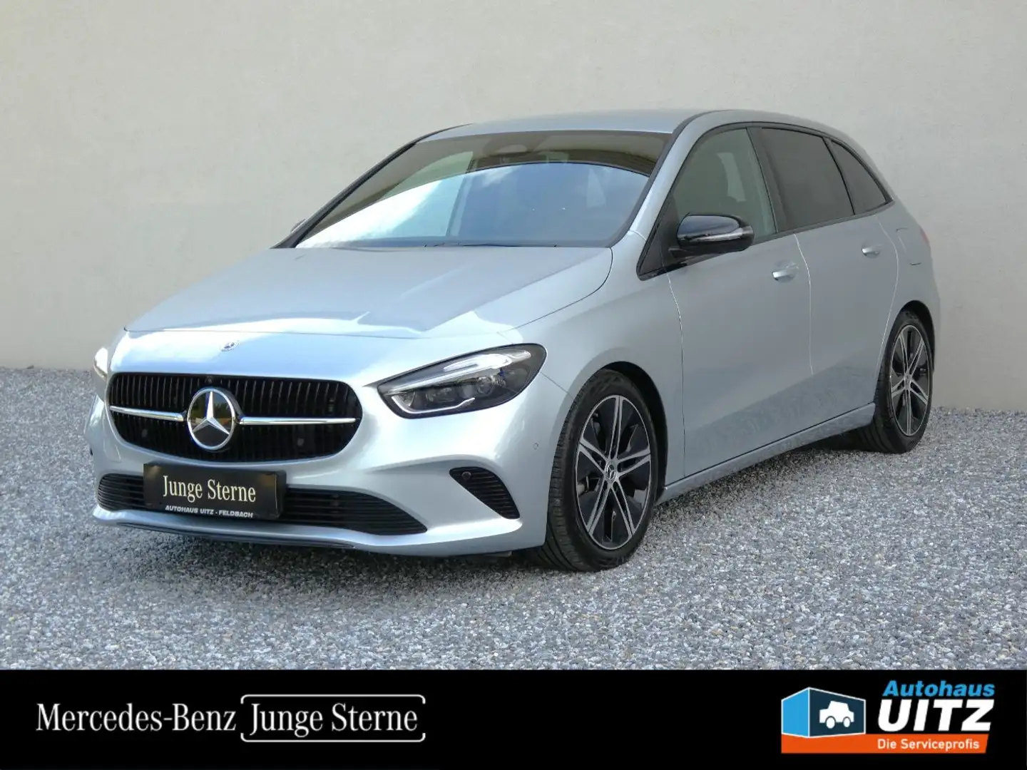 Mercedes-Benz B 220 4M Progressive +MBeam+AHK+KeyGo+360°+Winter Silber - 1