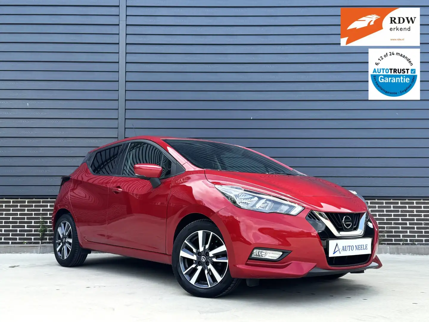 Nissan Micra 0.9 IG-T N-Connecta 1e eigenaar, Navigatie, Camera Piros - 1