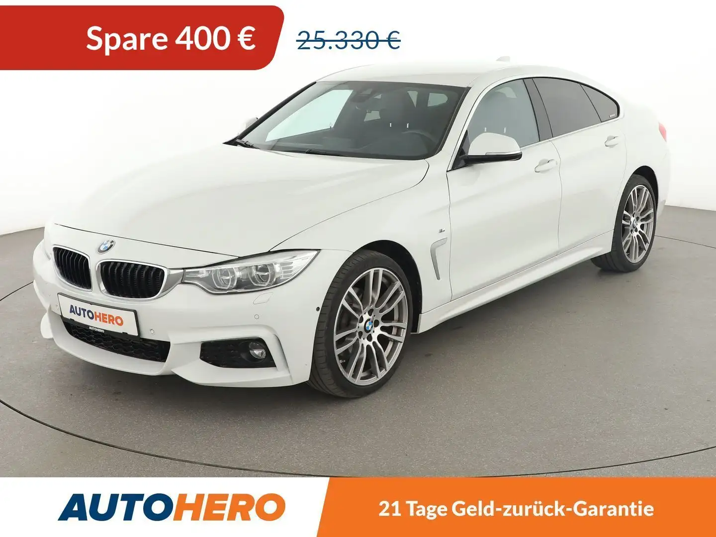 BMW 420 420d Gran Coupé xDrive M Sport Aut.*360CAM*LED* Weiß - 1