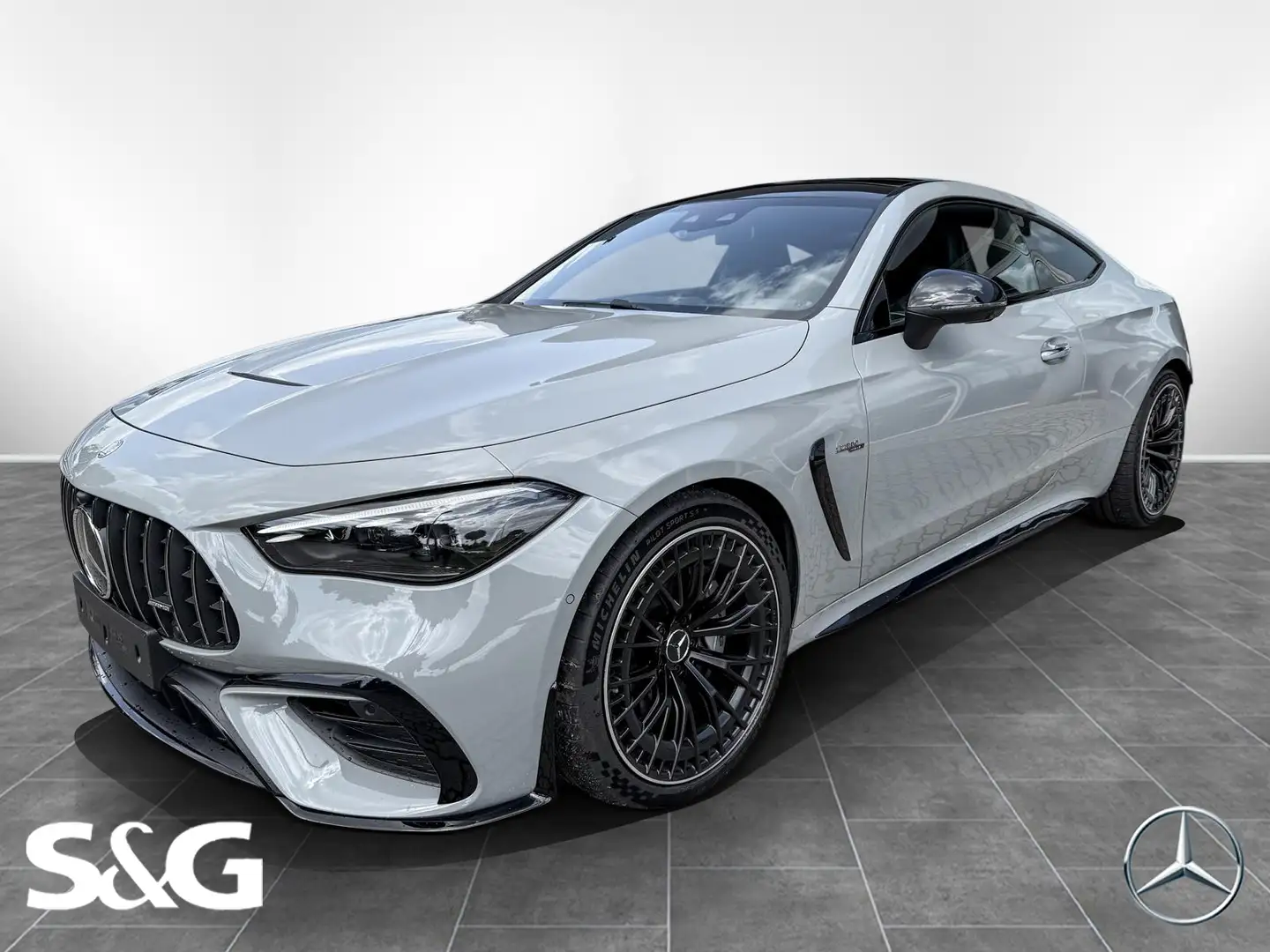Mercedes-Benz CLE 53 AMG 4M+ Coupé MBUX+HUD+Pano+360°+20Zoll Сірий - 1