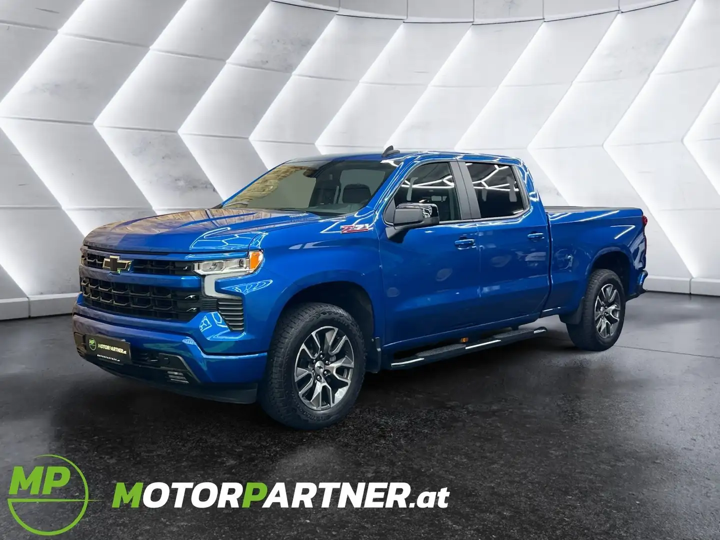 Chevrolet Silverado RST Duramax 1500 Crew Cab *Z71* MWSt. ausweisbar Blau - 1
