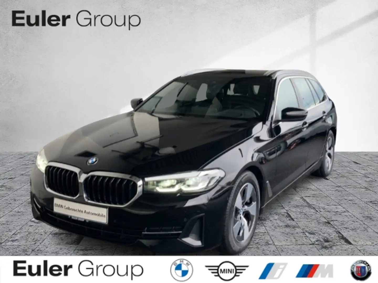 BMW 520 d xDr Tour 360 Kam. Luftfeder. HeadUp 3-Z.-Klima L Schwarz - 1