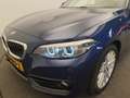 BMW 220 2-serie Cabrio 220i High Executive 1e eigenaar Blauw - thumbnail 17