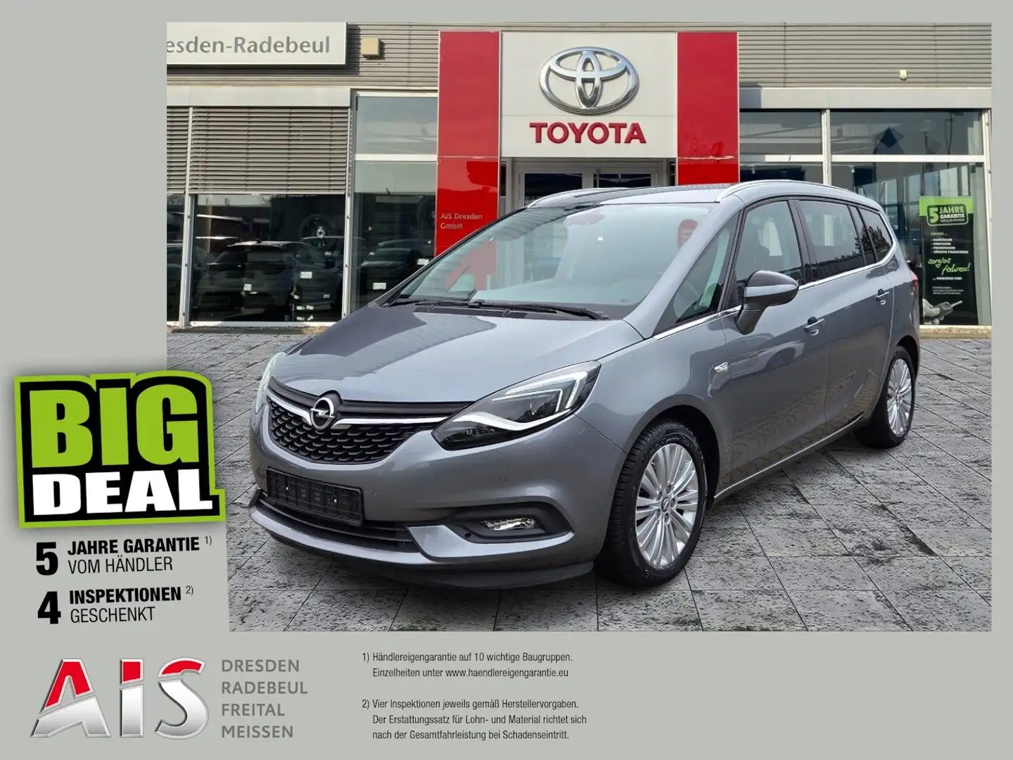 Opel Zafira C 1.4 Innovation LED+7-Sitze Fahrradträger Gris - 1