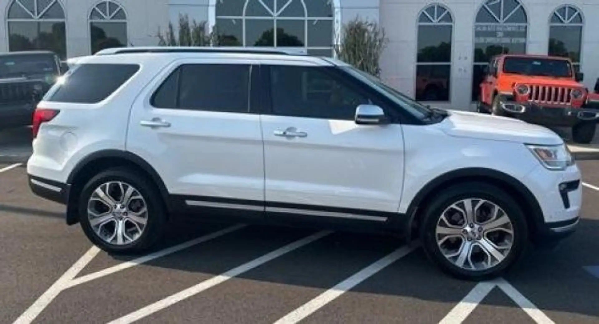 Ford Explorer 3.5L V6 Platinum Biały - 2