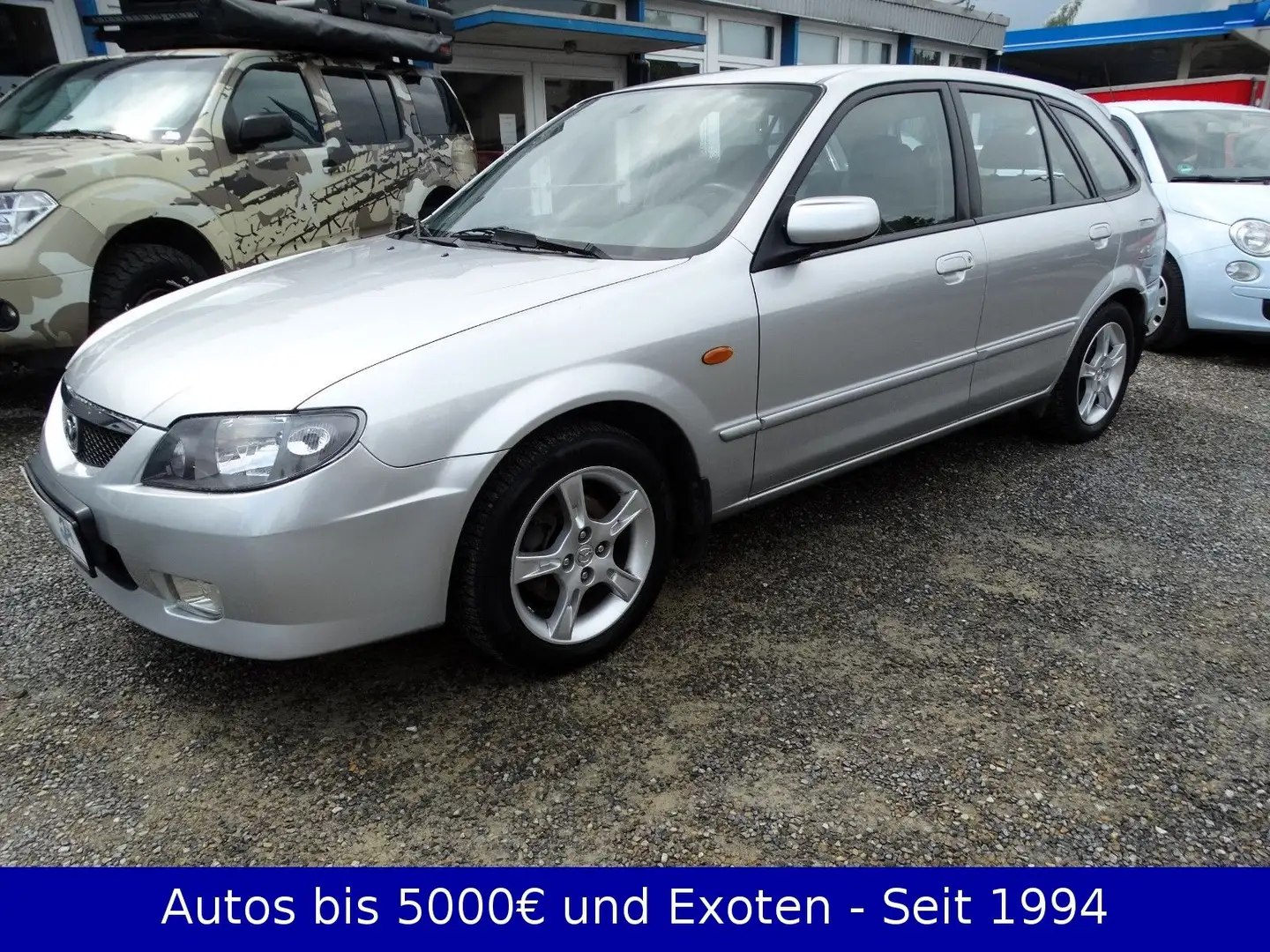 Mazda 323 F 1.6 Sportive - Wenig KM Silber - 1