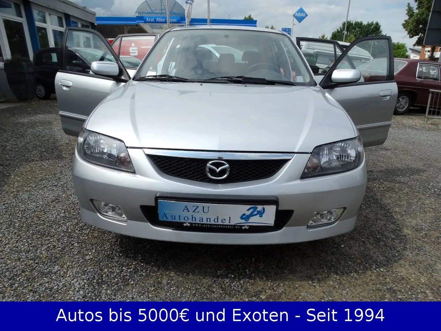 Mazda 323 F 1.6 Sportive - Wenig KM Silber - 2
