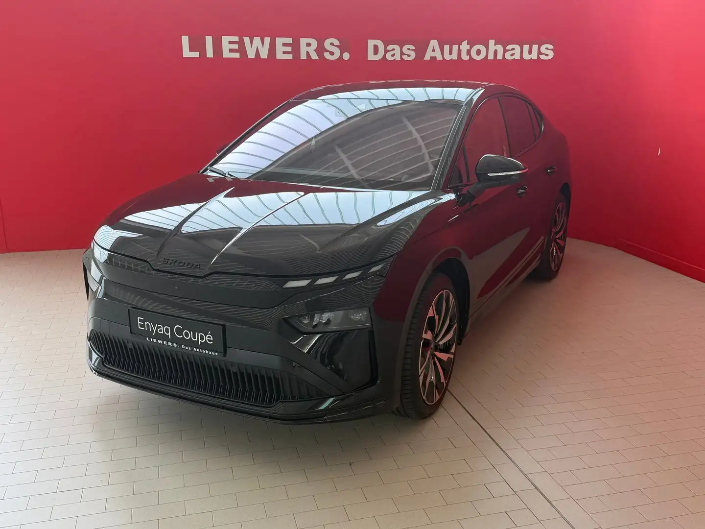 Skoda Enyaq Coupé Sportline 85 Schwarz - 1