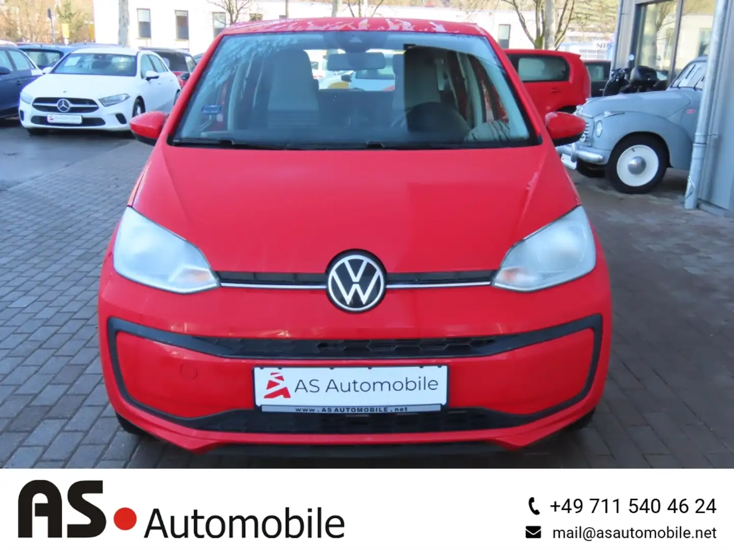 Volkswagen up! 1.0mpi Basis 1.Hd*Klima*Bluetooth*Scheckheft Rouge - 2